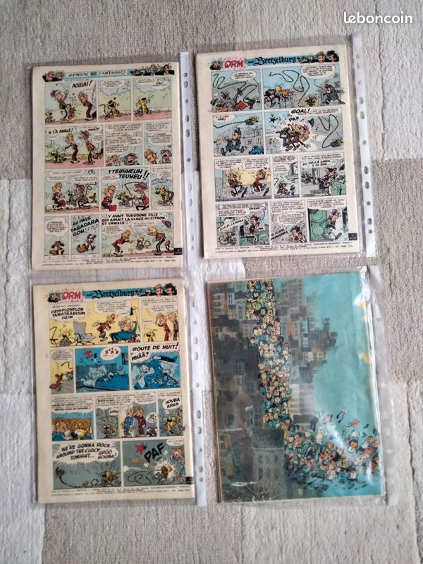 Lot Spirou hebdomadaires 1206 1209 1210 1211 (image 2)