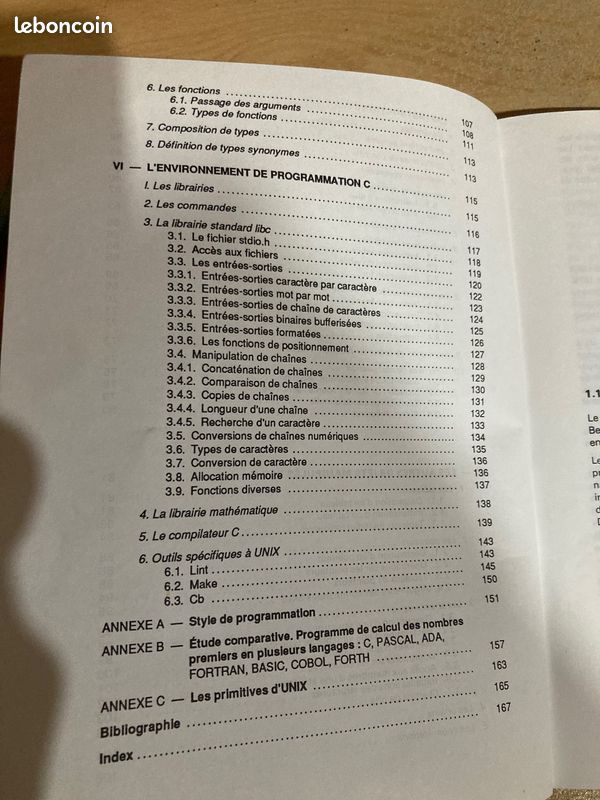 Livre Langage C (image 5)