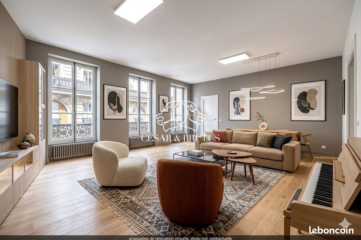 Appartement 4 pièces 112 m² · à Paris · 112 m² · 1 390 000 €