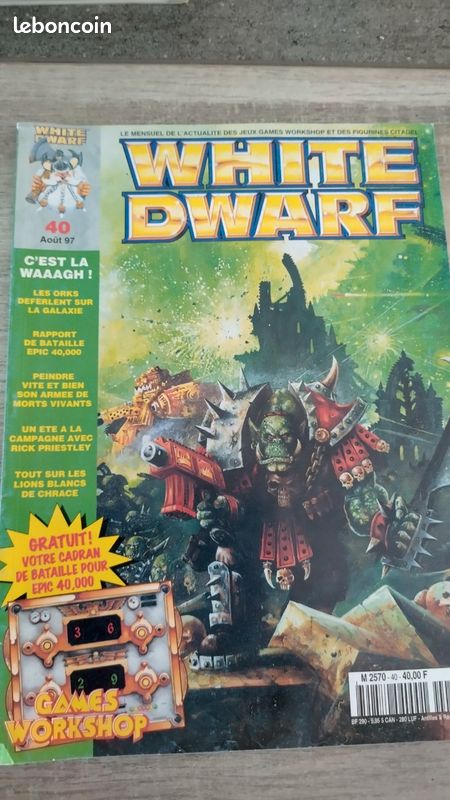 White Dwarf 40 août 97 (image 1)