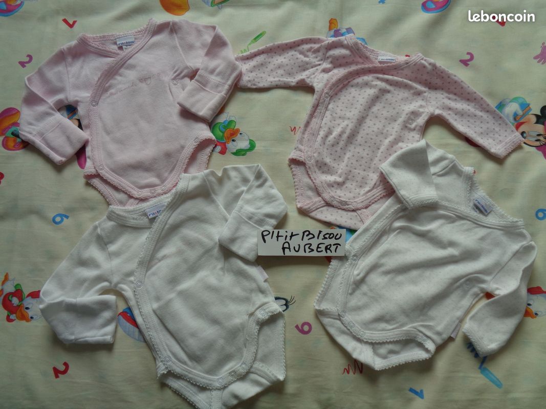 Pyjama+ bodys+brassiere naissance fille Vêtements bébé