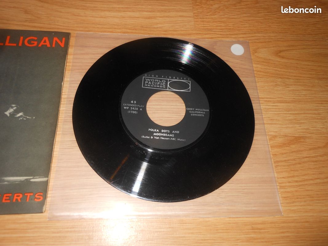 Lot de 2 vinyles 45 tours Gerry Mulligan (ou prix à l'unité) (image 3)