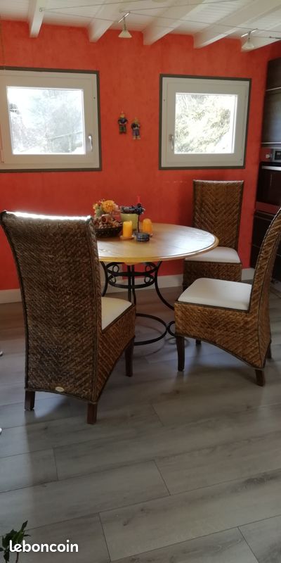 Chaises en rotin Lot de 2 (image 1)