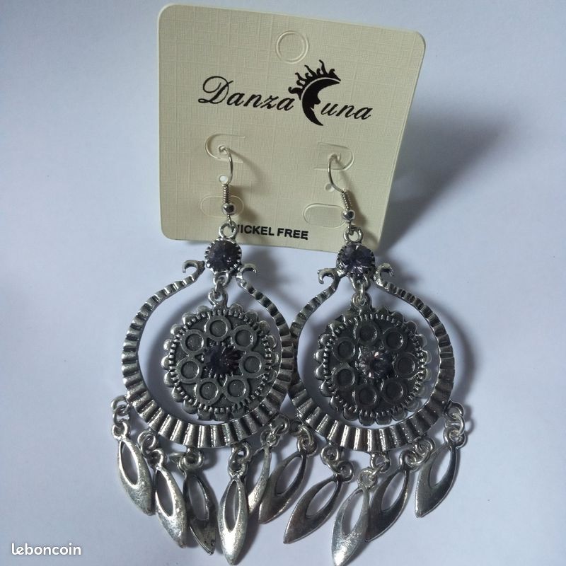 Lots boucle d'oreille fantaisie neuf (image 3)