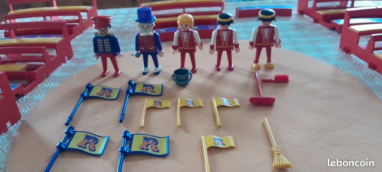 Playmobil Cirque Romani 3720 - Vintage - Très Bon état - Figurines Animaux