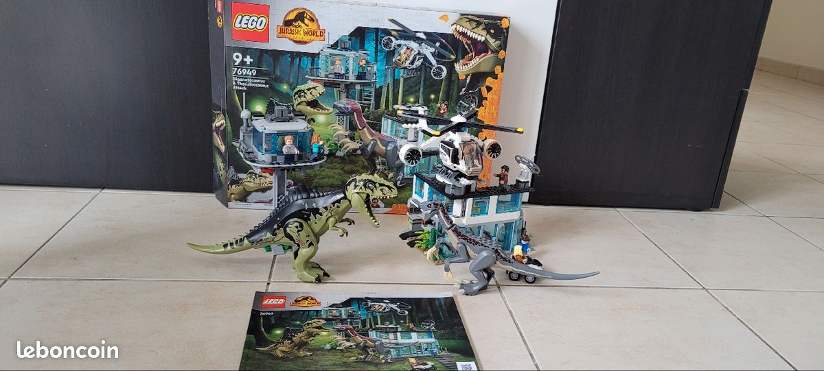 Therizinosaurus Google Lego Jurassic World Lego 76949 Attaque