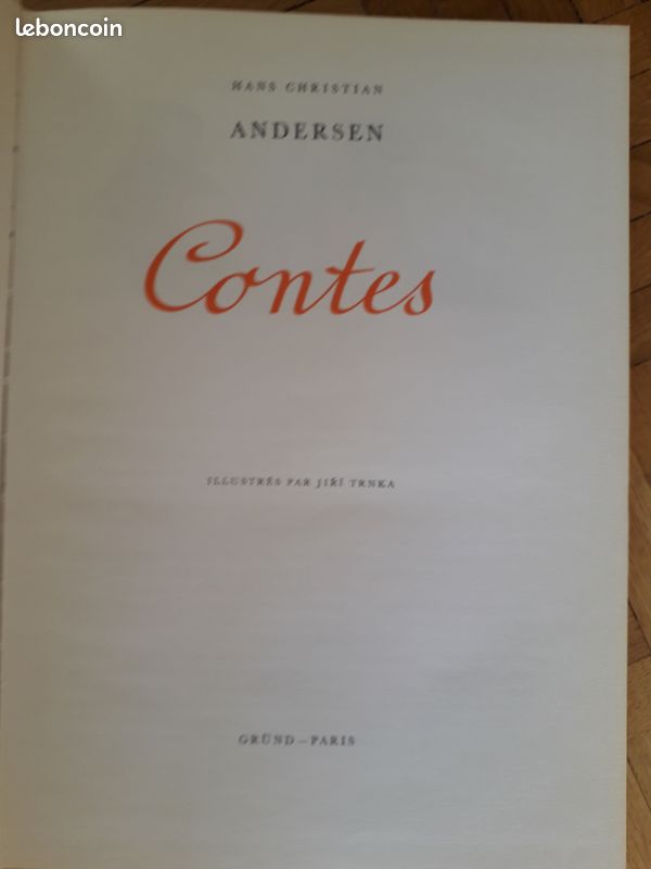 Contes, Hans Christian Andersen, illustrés par Jiri Trnka (image 5)