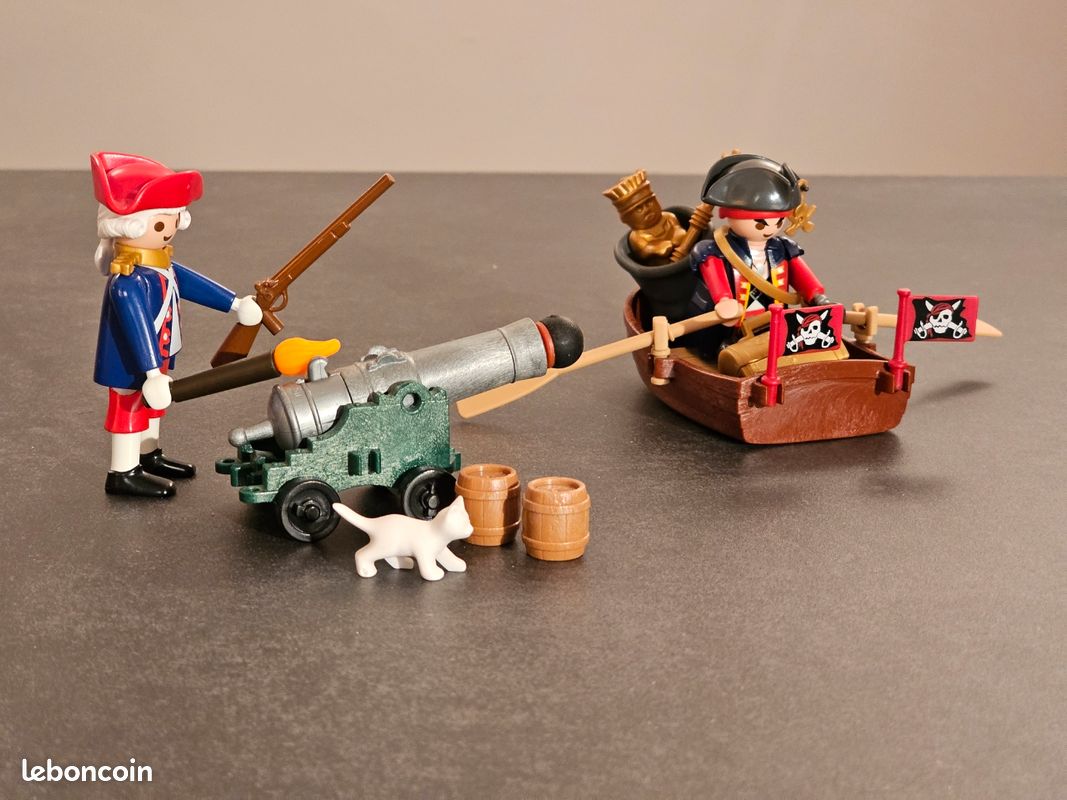 Playmobil : Pirate contre soldat (image 1)