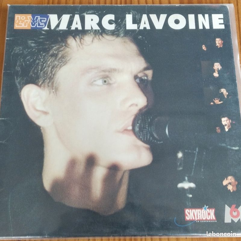 Album vinyl Marc Lavoine Live (image 1)