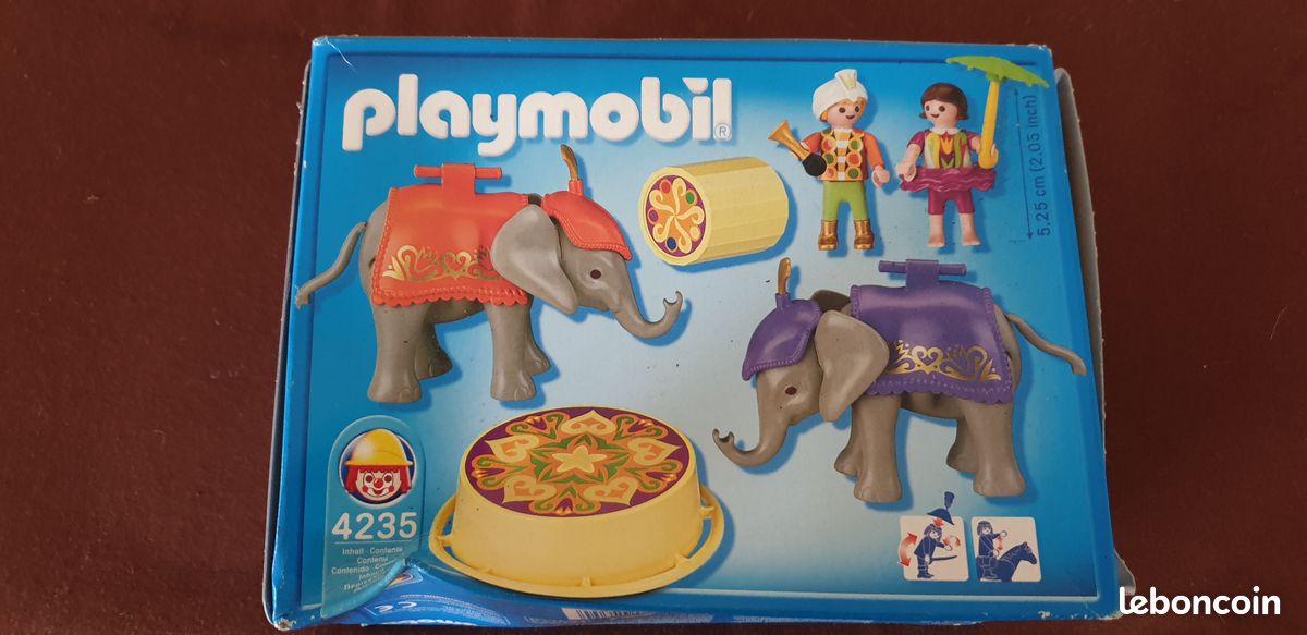 Playmobil Acrobates et Eléphantaux (image 2)