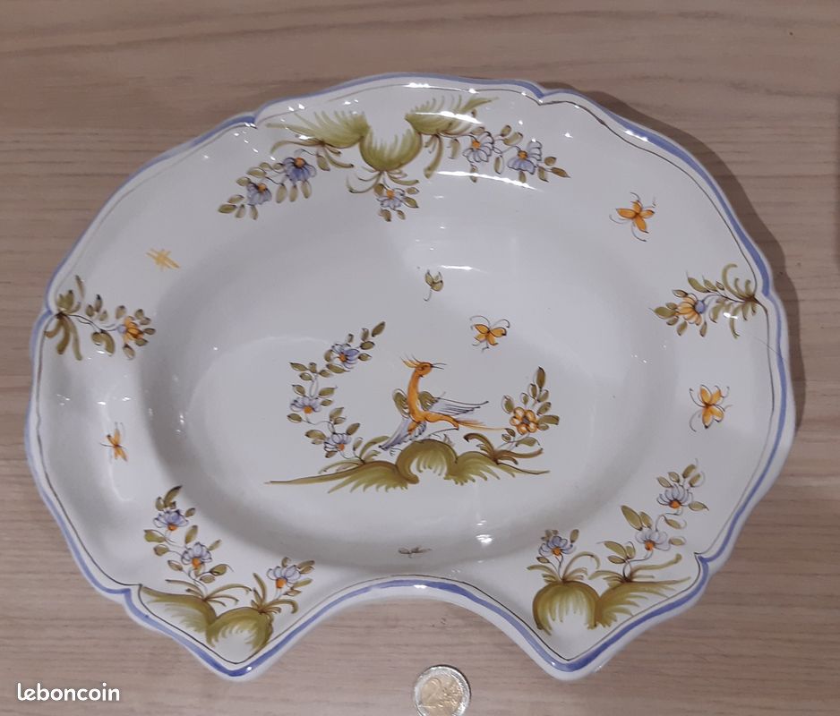 ANCIEN PLAT À barbe EUR 35,00 - PicClick FR