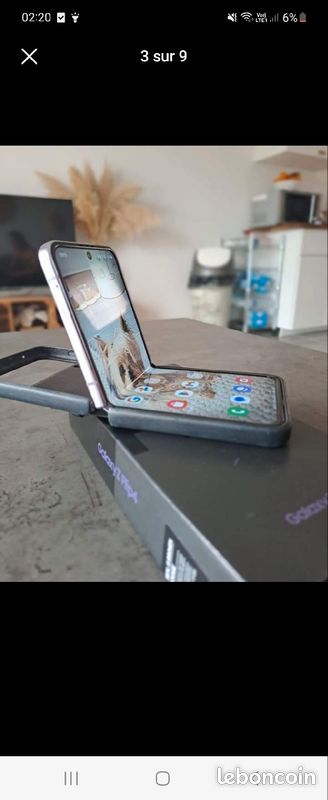 Samsung zflip 4 , 128 GB lavande (image 2)