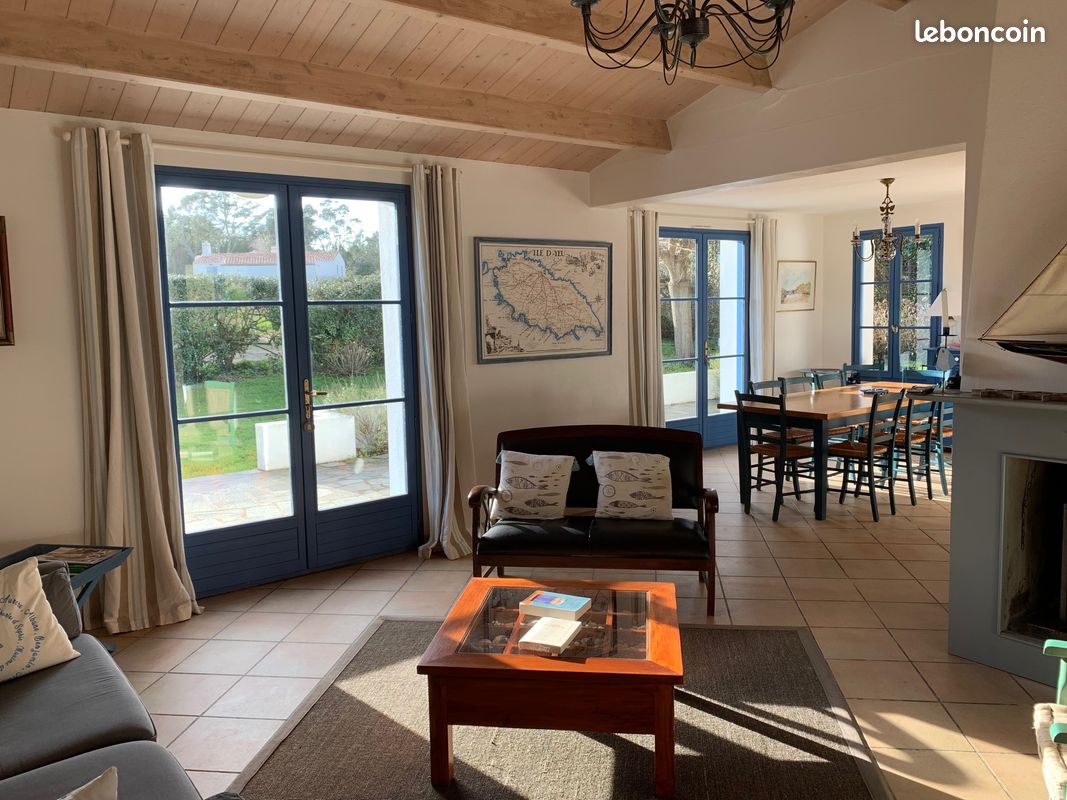 Location ILE D'YEU Maison 5 chambres proche St Sauveur au calme (image 3)