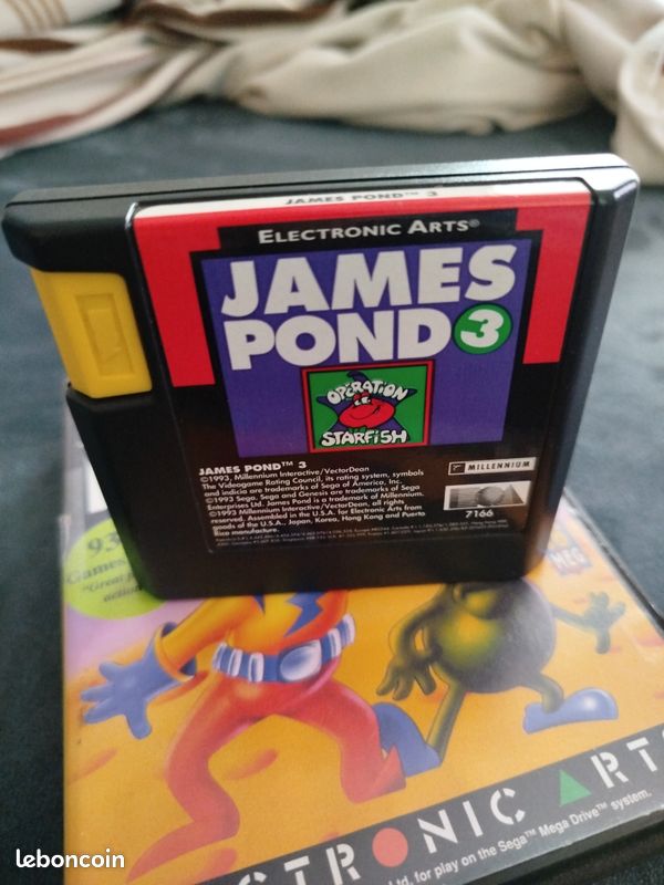 Trader Games - JAMES POND II SEGA MEGADRIVE (MD) NTSC-JAPAN (COMPLETE