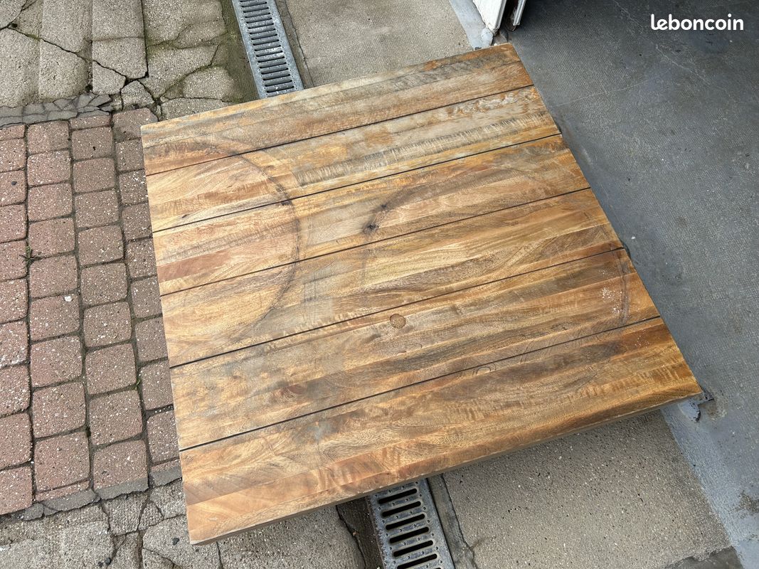 Table basse style industriel (image 2)