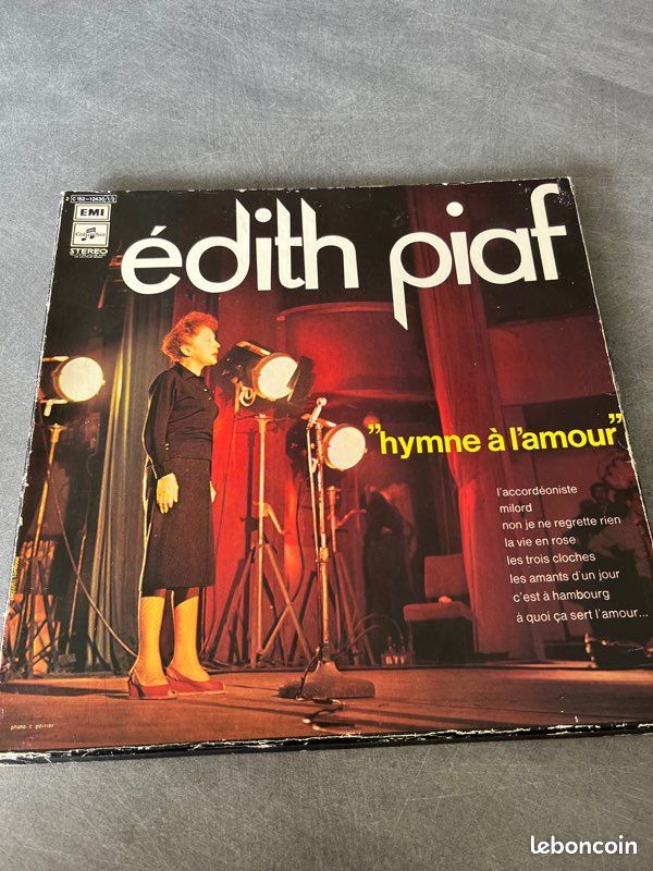 Vinyle Coffret Edith Piaf « hymne à l’amour » (image 1)