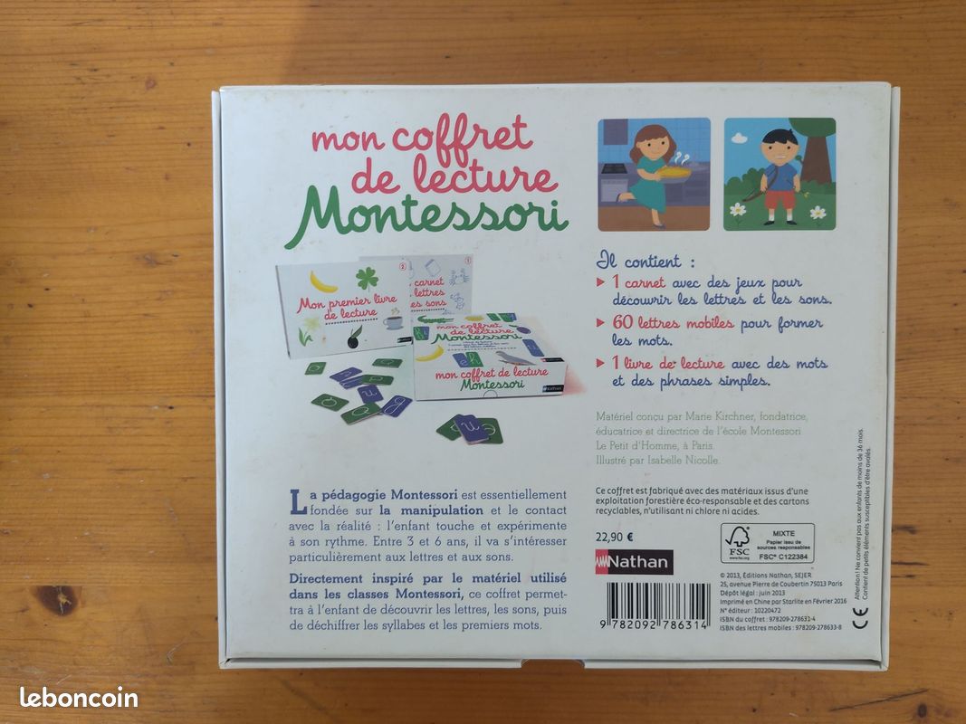 Coffret Lettre mobiles Montessori (image 2)