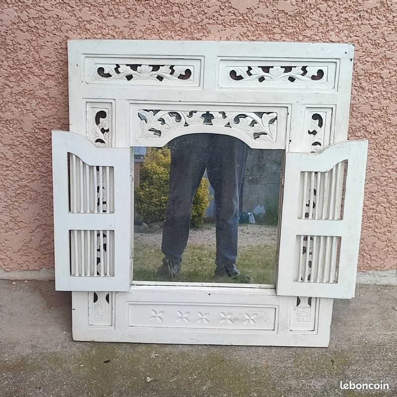 Miroir a volets style oriental ethnique (image 1)