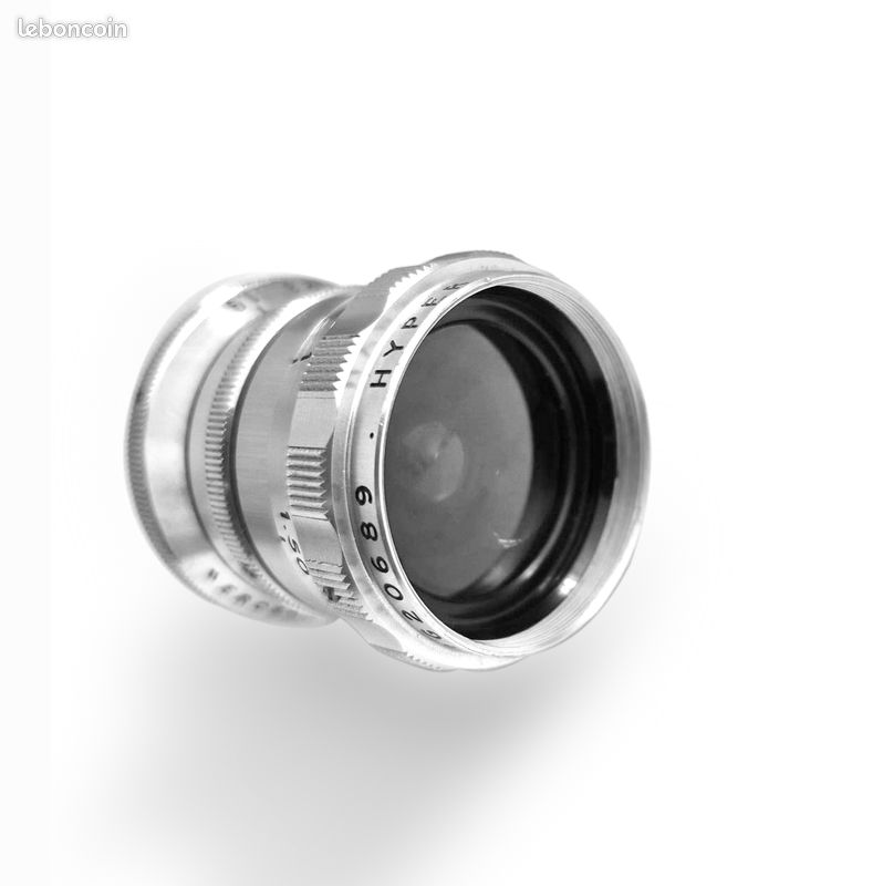 Objectif SOM Berthiot Hyper Cinor 50mm F/2 – Monture M42 – Fixe Vintage