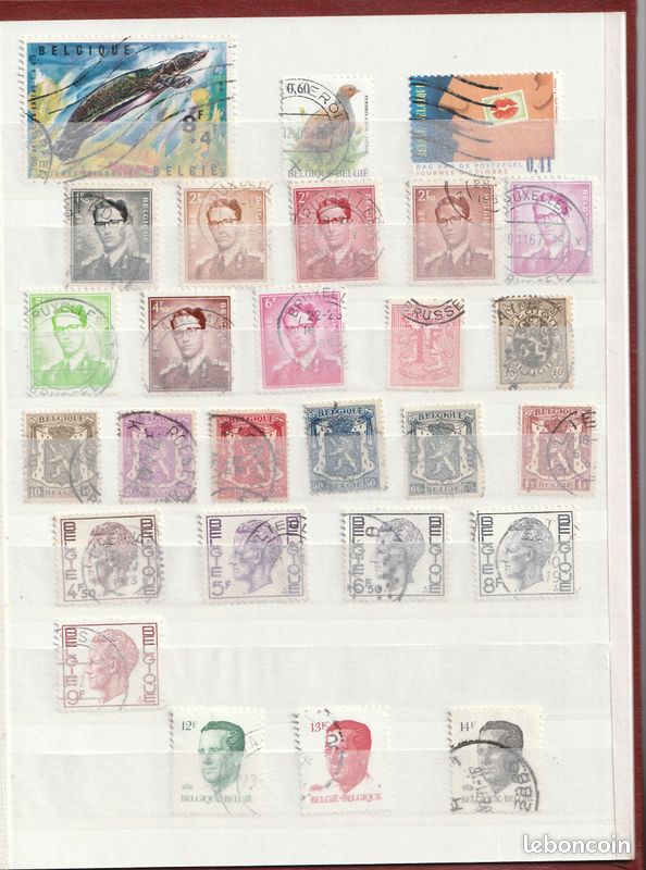 ALBUM de TIMBRES de PAYS-BAS/DANEMARK/BELGIQUE/SUISSE (image 7)
