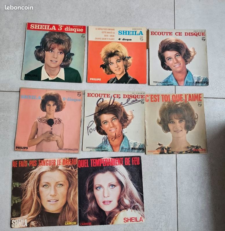 Collection disque et cd sheila (image 3)