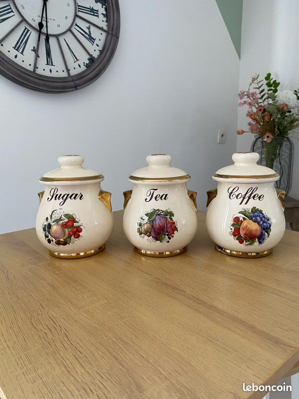Lot de 3 pots vintage en année 80/90 (image 9)