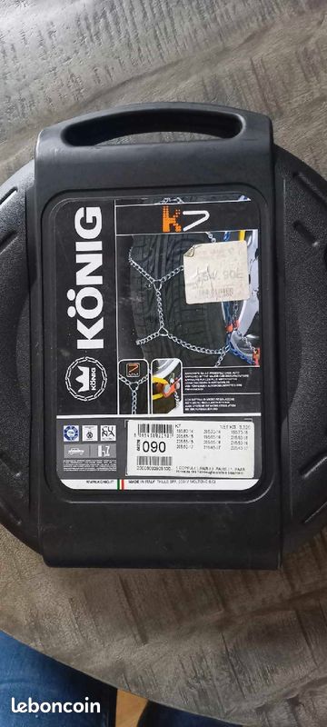 VENDS] Chaînes Neige KONIG K7 (taille 100) Neuves - AVANTIME