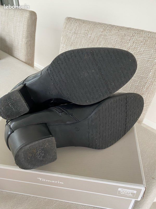 Bottines noires tamaris (image 3)