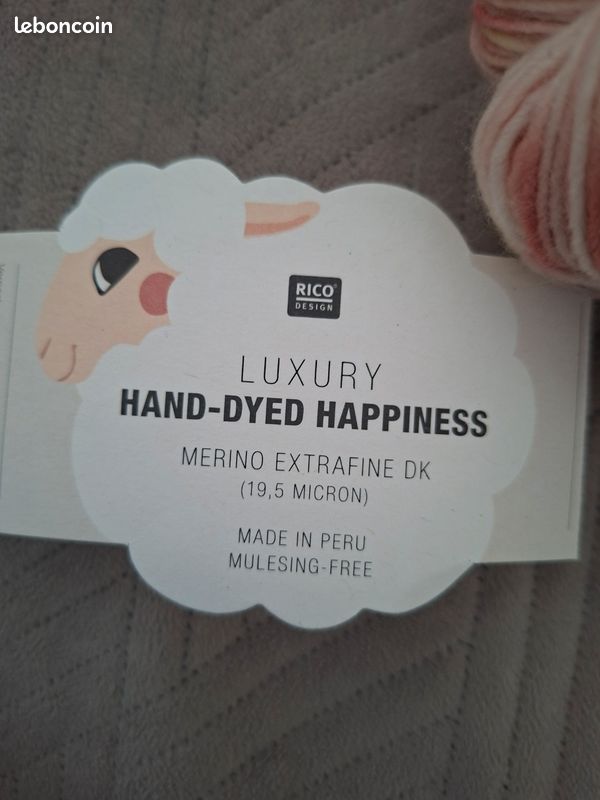 Lot de laine Merino Extra fine Dk RICO (image 5)