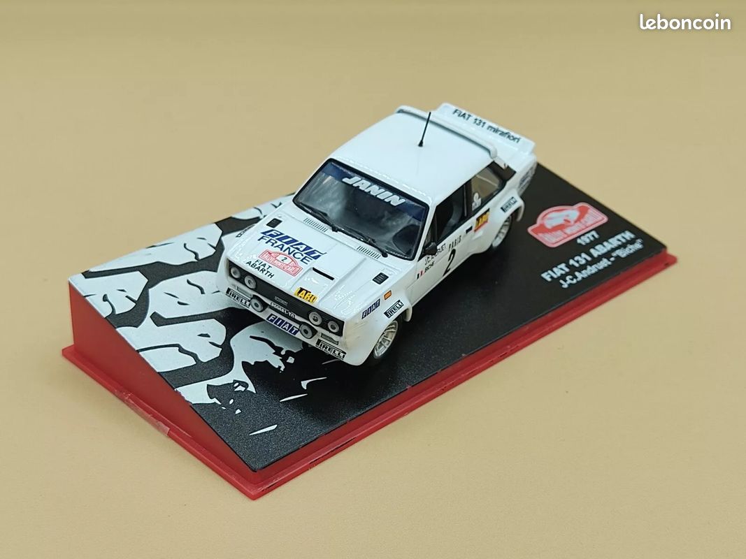 Fiat 131 Röhrl Rallye Monte Carlo 1978 – Altaya 1/43, Miniature WRC