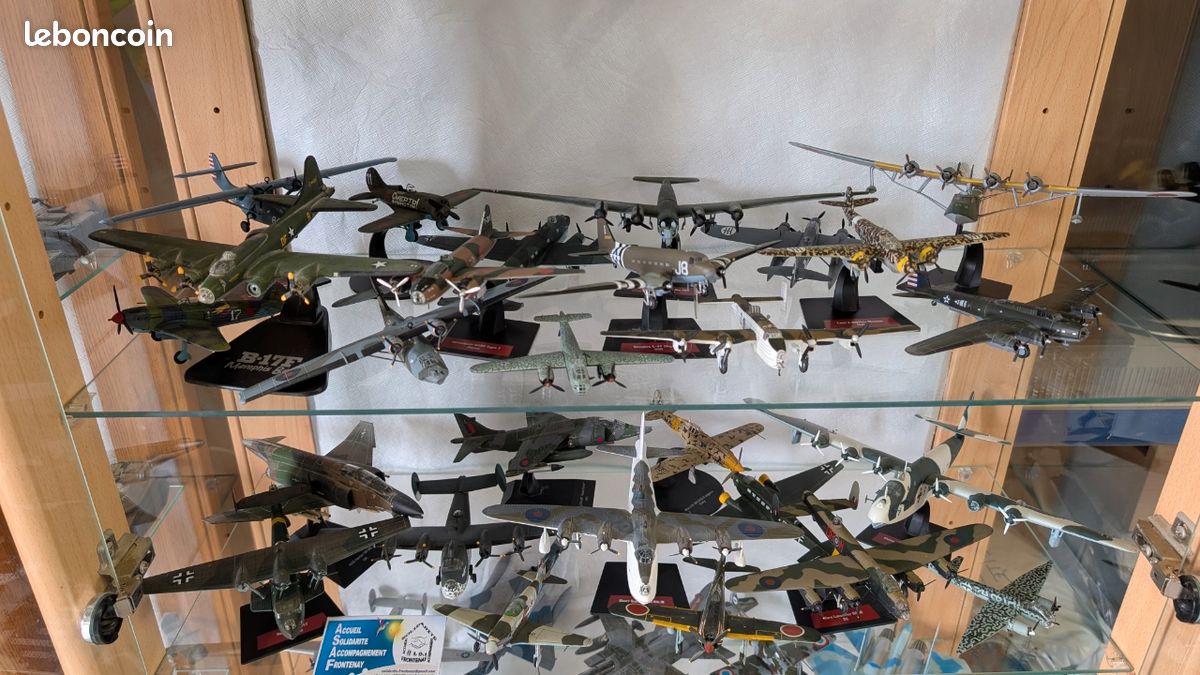 Figurines avions WWII métal (image 3)