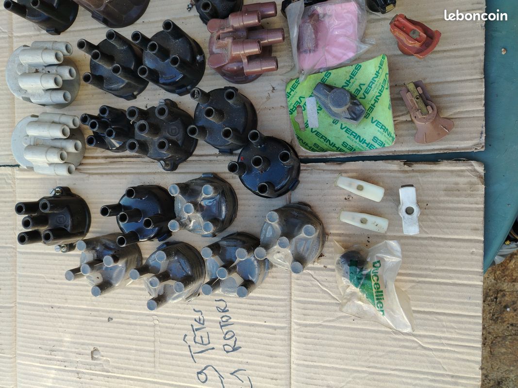 50 têtes et rotors d'allumage auto anciennes (image 2)