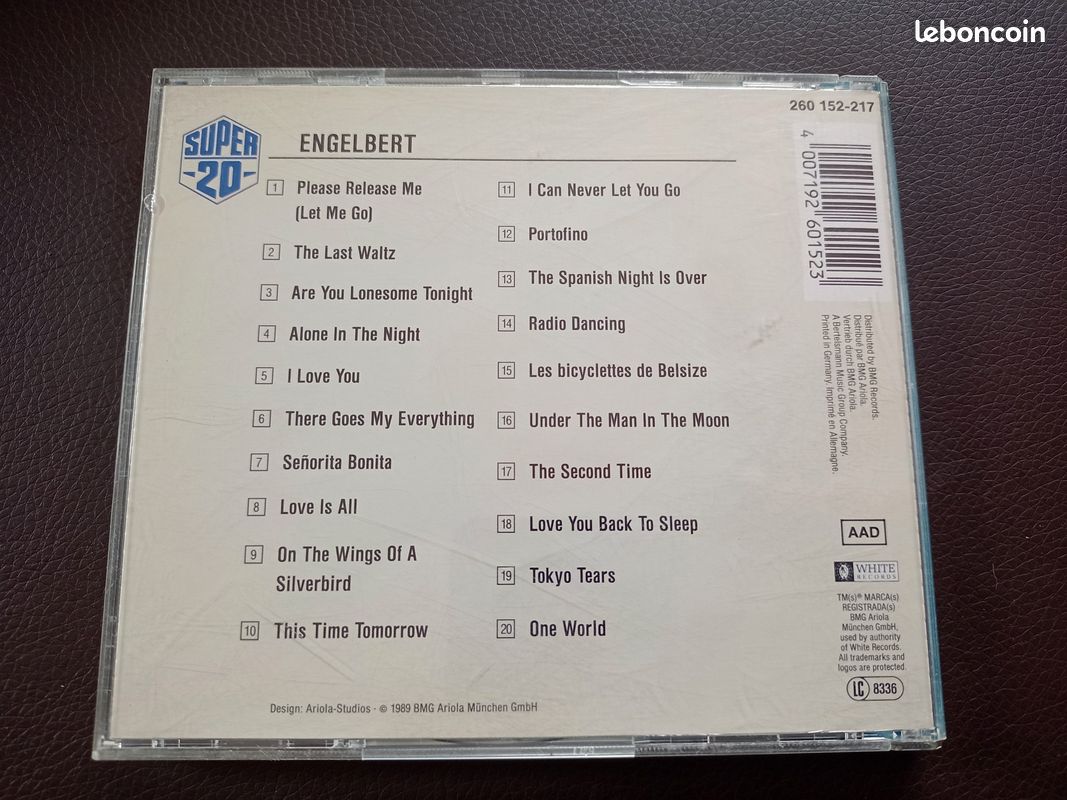 CD musique : Engelbert (image 3)