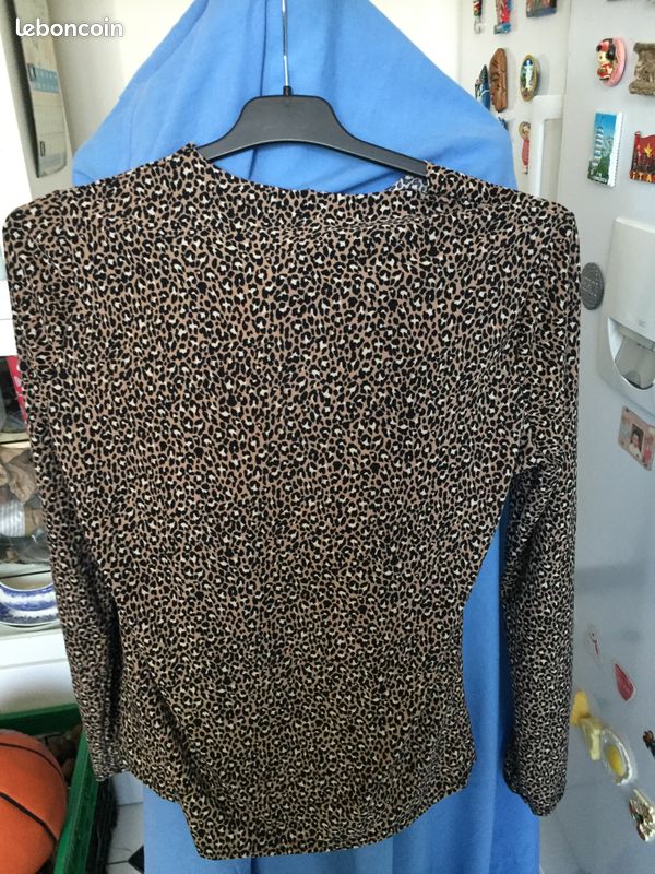 Polo imprimé léopard 38 (image 2)