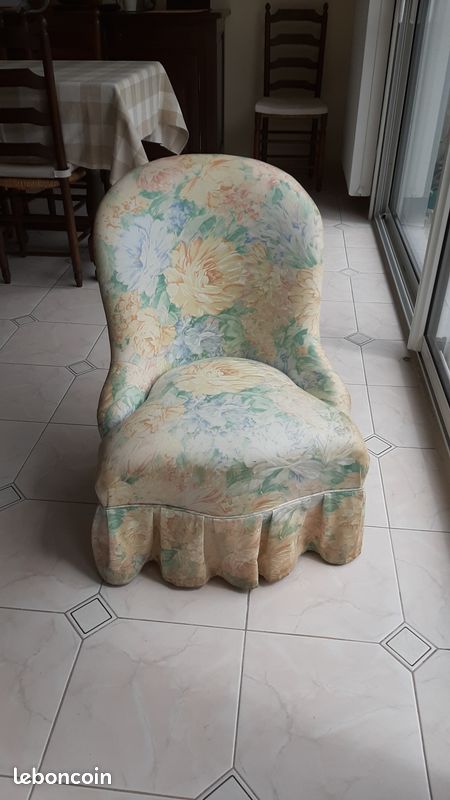 Petit fauteuil crapaud (image 2)