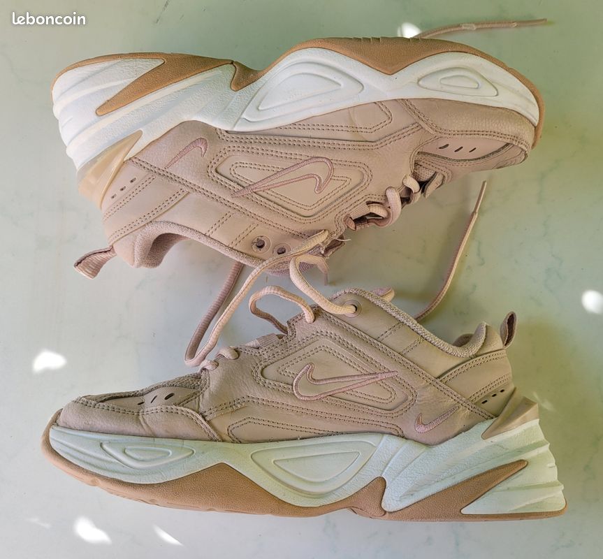 Nike M2k Tekno Rose M2k Rose Orange Nike M2k Tekno Trainers White