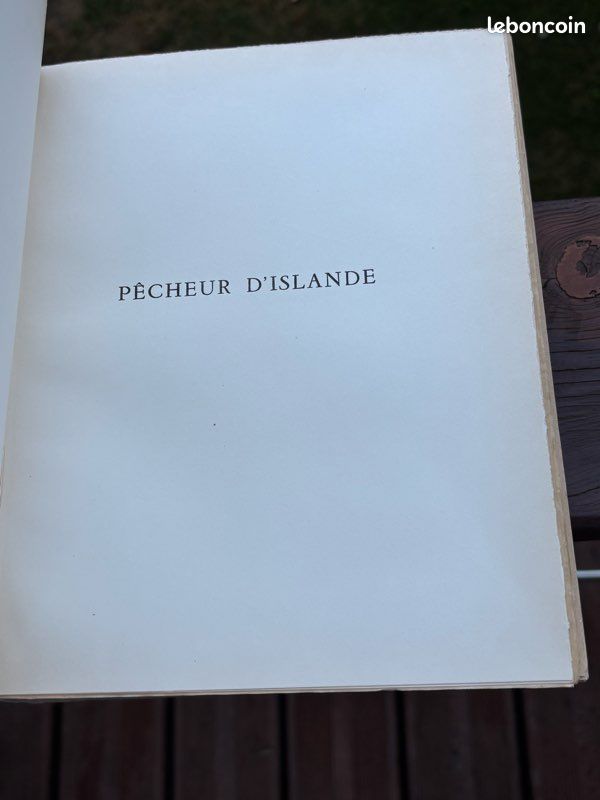 Pêcheurs d’Islande Pierre Loti 1936 illustrations de Mathurin Méheut - exemplaire numéroté pur fil Lafuma (image 4)