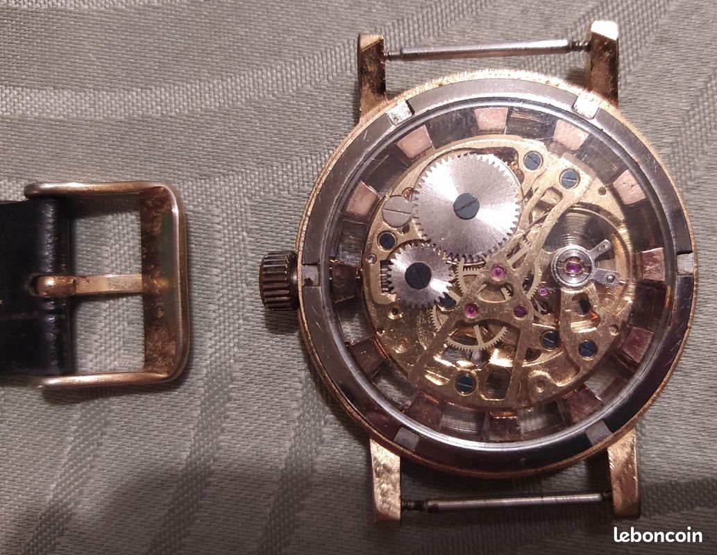 Montre Squelette Montre A Mecanisme Apparent Montre Squelette