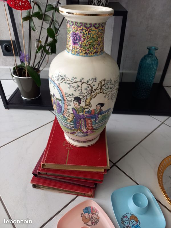 Jolie vase japonnais- japon (image 1)