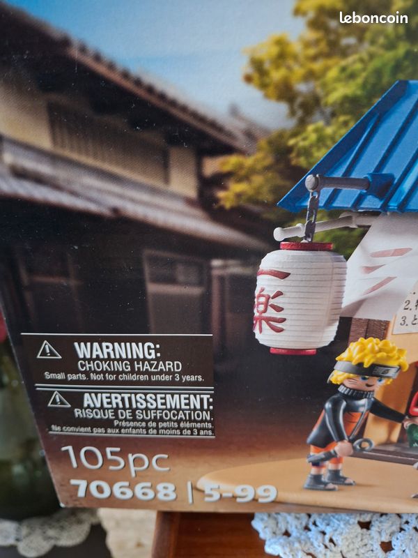 Playmobil 70668 - Restaurant Ramen Ichiraku Naruto Shippuden - Neuf Sous Blister