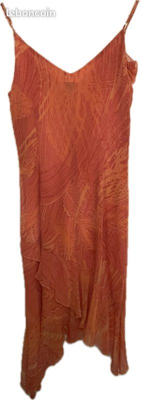 Robe Esprit rose/orange taille 38 (image 3)