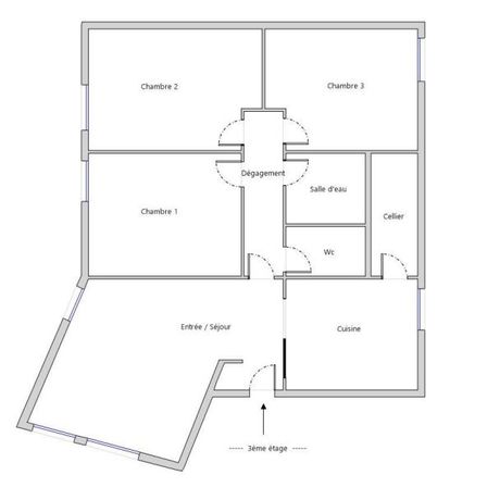Appartement a louer meudon - 4 pièce(s) - 69 m2 - Surfyn