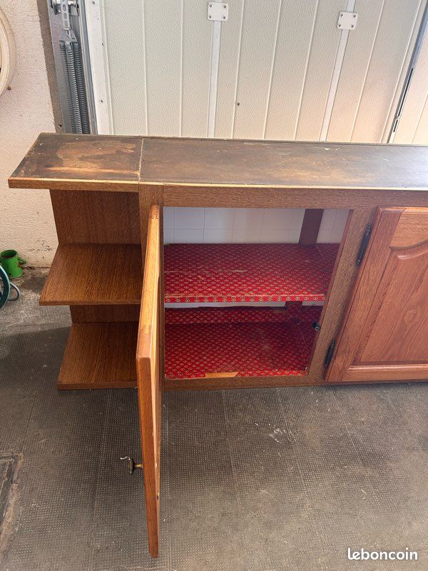 Buffet / meubles en bois – fabrication artisanale – 3 éléments (image 3)