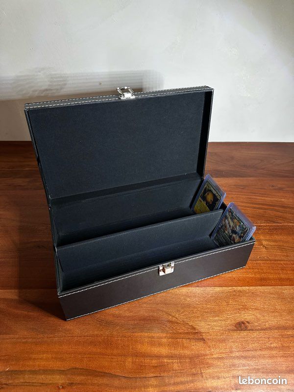 Mophorn Boîte De Rangement Pour Cartes Graduées, 4 Emplacements, Étui Avec Serrure Codée Et