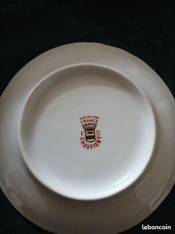 Service porcelaine FD Chauvigny (image 5)