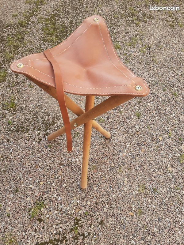 Tabouret de camping vintage - France