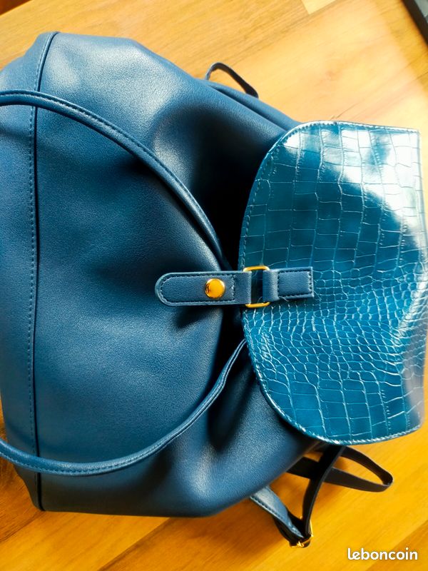 Ensemble maroquinerie bleu (image 4)
