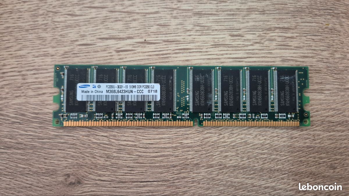 Barette memoire DDR 512Mo (image 1)