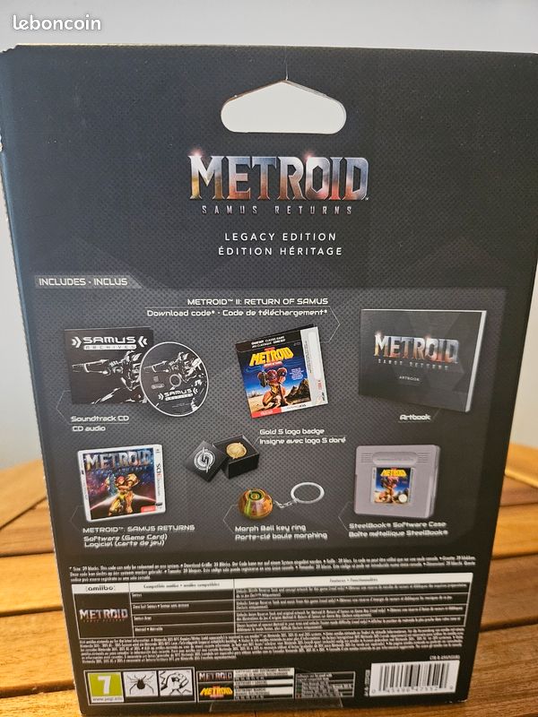 Metroid Samus return 3ds collector's édition Jeux vidéo