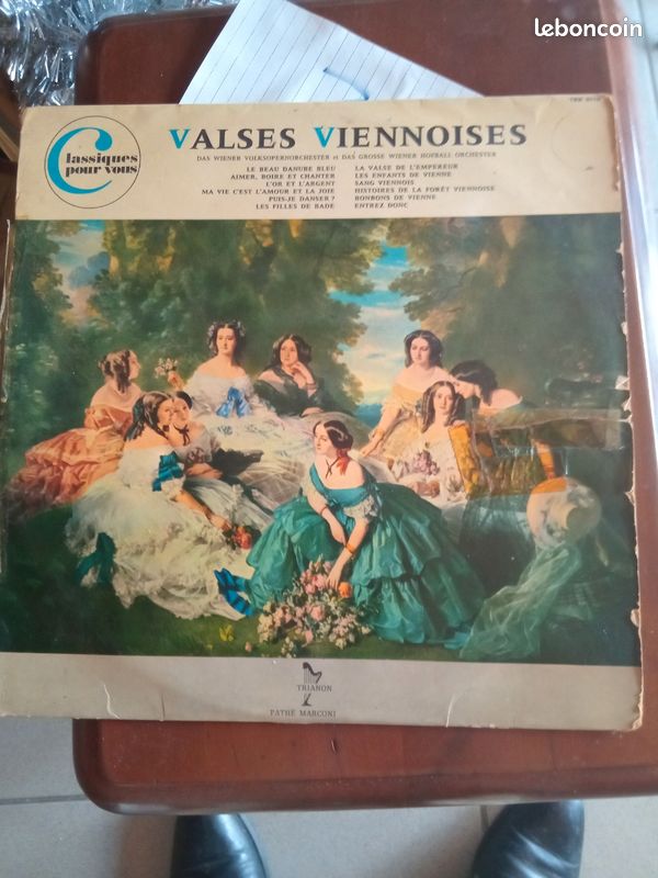 Disque vinyle valse viennoises (image 2)